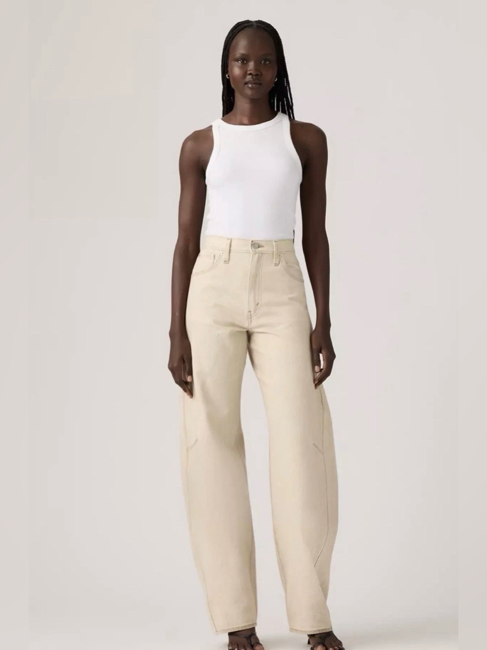 Levi’s Cinch Barrel Jeans — Travertine